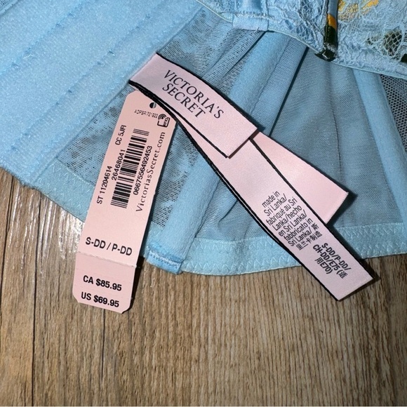 New Victoria's Secret Unlined Lace - Up Corset Top Dream Angels Size Small DD - Picture 11 of 14